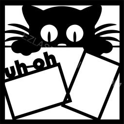 Uh-Oh Cat